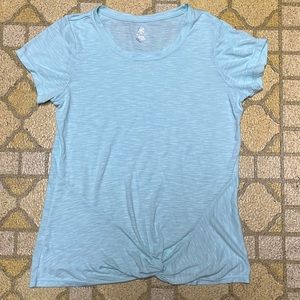 Like new Gaiam light blue crew neck T-shirt
